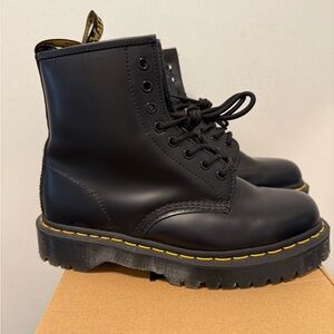 Dr. Martens 1460 Bex Black Smooth Boots